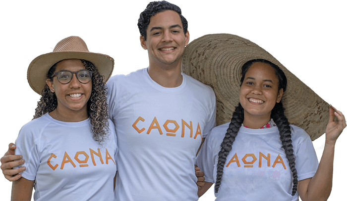 Equipo Caona Miel en República Dominicana